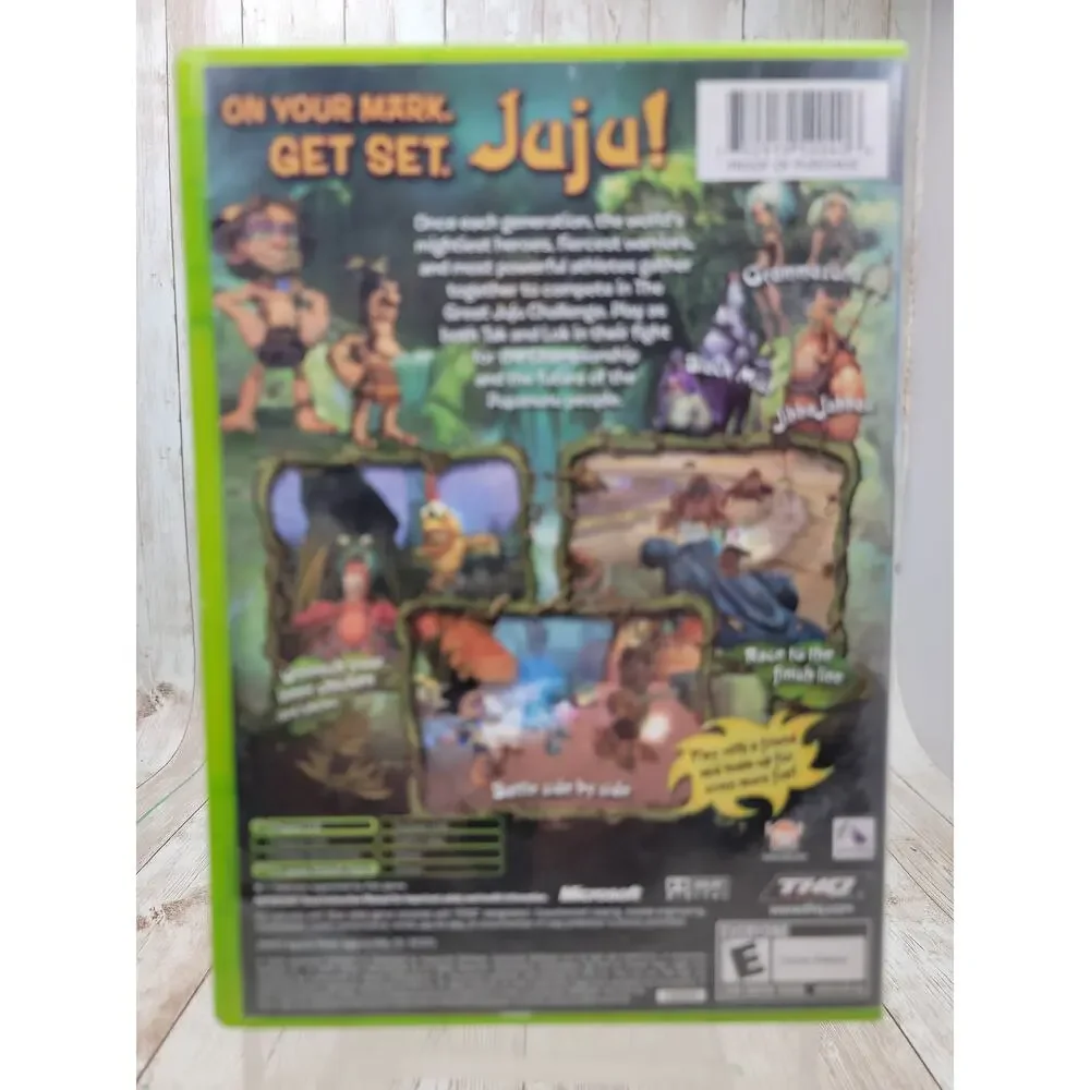 Tak: The Great Juju Challenge (Microsoft Xbox, 2005) CIB w/ Manual Tested